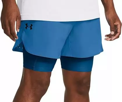 Мужские тканые шорты 2-в-1 Under Armour, мультиколор
