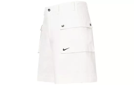 Мужские тканые шорты-карго Life Nike, белый