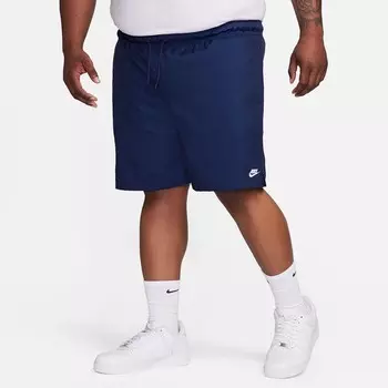 Мужские тканые шорты Nike Club с струящейся тканью, цвет Midnight Navy