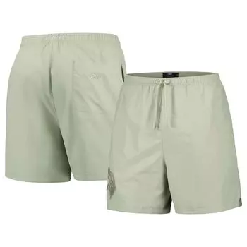 Мужские тканые шорты Pro Standard Light Green Minnesota Vikings Neutrals 2.0
