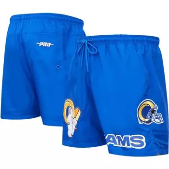 Мужские тканые шорты Pro Standard Royal Los Angeles Rams