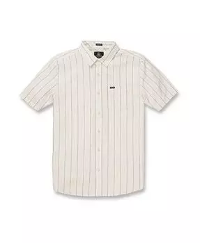 Мужские тканые топы с короткими рукавами Volcom, белый