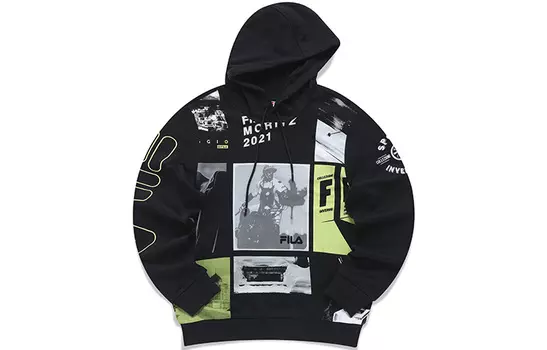 Мужские толстовки и свитшоты FILA, цвет Allover Print