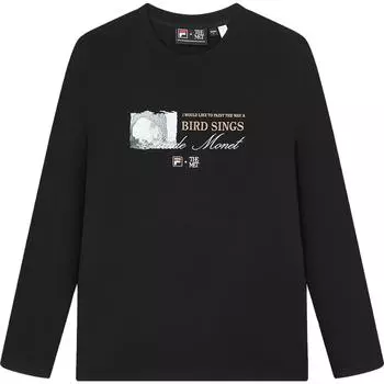 Мужские толстовки и свитшоты FILA, цвет Black