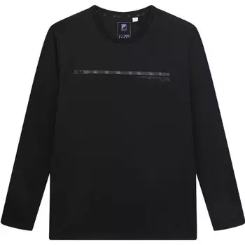 Мужские толстовки и свитшоты FILA, цвет Black