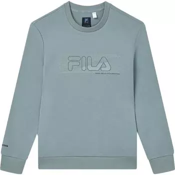 Мужские толстовки и свитшоты FILA, цвет Blue sky green