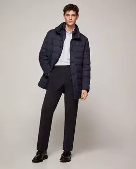 Мужские традиционные классические брюки Emidio Tucci, темно-синий