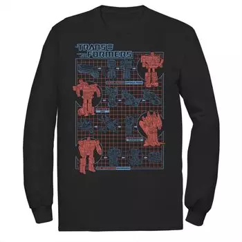 Мужские трансформеры Как трансформировать футболку-схему Licensed Character