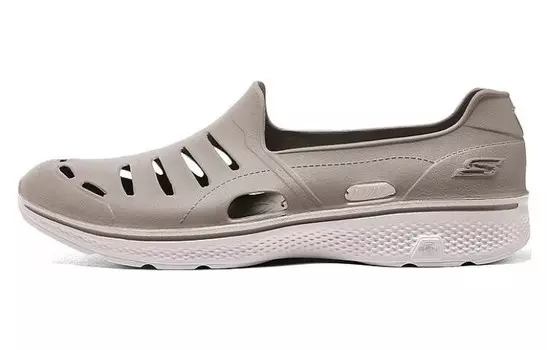 Мужские треккинговые ботинки H2 Go River серо-коричневые Skechers