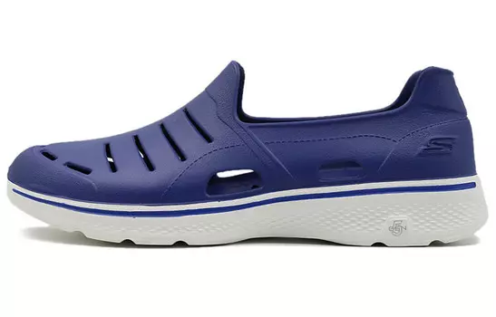Мужские треккинговые ботинки H2 Go River темно-синего цвета Skechers