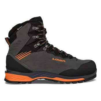 Мужские треккинговые ботинки LOWA CADIN II GTX MID, цвет Anthracite/Flame