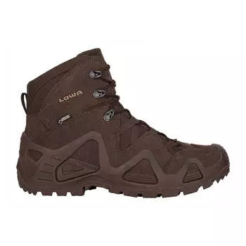 Мужские треккинговые ботинки LOWA ZEPHYR GTX MID TF, цвет Dark Brown