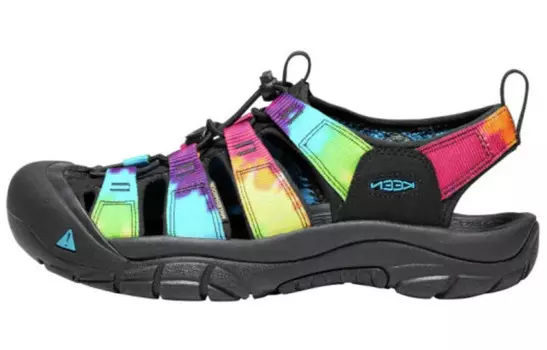 Мужские треккинговые ботинки Newport Retro River, черные Keen