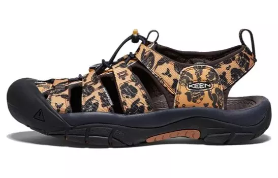 Мужские треккинговые ботинки Newport Retro River, коричневые/черные Keen