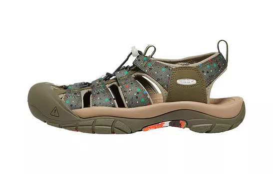 Мужские треккинговые ботинки Newport Retro River, темно-зеленые Keen