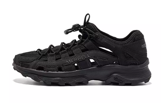 Мужские треккинговые ботинки Speed Fusion River черного цвета Merrell