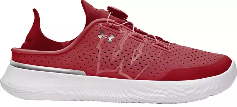 Мужские тренировочные кроссовки Under Armour Wisconsin Badgers Slipspeed Gear For Sports, красный/белый