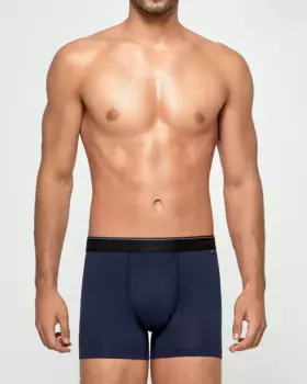 Мужские трикотажные боксерские шорты из лиоцелла Impetus, тёмно-синий