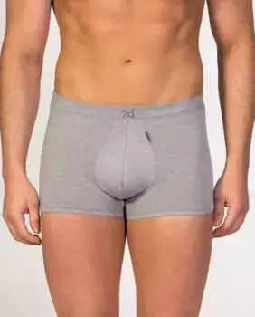 Мужские трикотажные боксеры из египетского хлопка ZD, серый