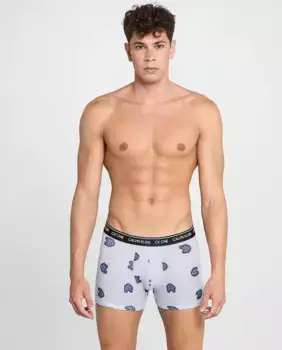 Мужские трикотажные боксеры синего цвета Calvin Klein