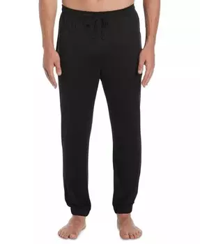 Мужские трикотажные брюки-джоггеры Deluxe Touch Perry Ellis Portfolio, черный