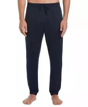Мужские трикотажные брюки-джоггеры Deluxe Touch Perry Ellis Portfolio, синий