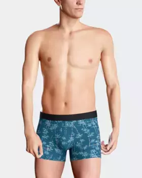 Мужские трикотажные шорты-боксеры с принтом лиоцелла Impetus, синий