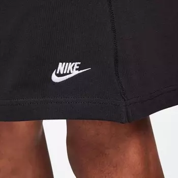 Мужские трикотажные шорты Nike Club, черный