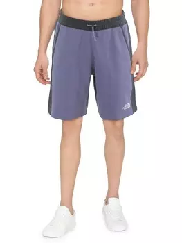 Мужские трикотажные шорты с цветными блоками The North Face, цвет Lunar Slate
