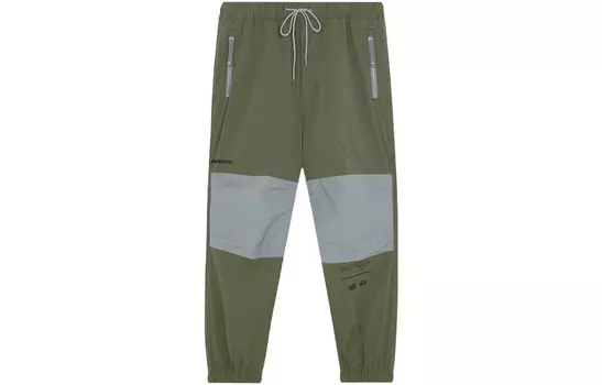 Мужские трикотажные спортивные штаны Alpha Industries, зеленые New Balance, зеленый