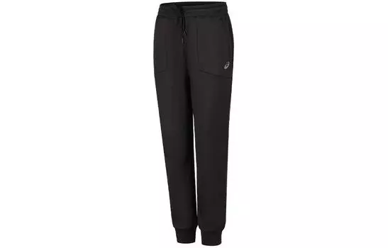Мужские трикотажные спортивные штаны Asics, цвет Black
