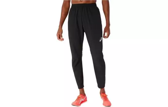Мужские трикотажные спортивные штаны Asics, цвет Black