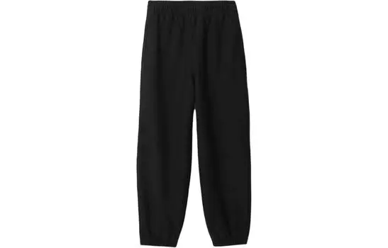 Мужские трикотажные спортивные штаны Burberry, цвет Black