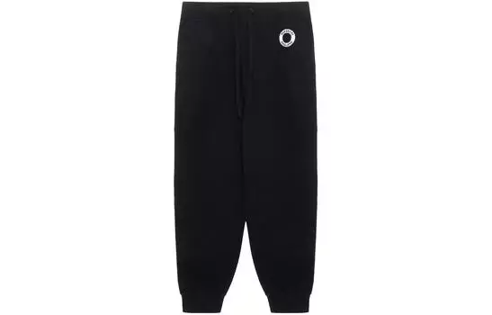 Мужские трикотажные спортивные штаны Burberry, цвет Black