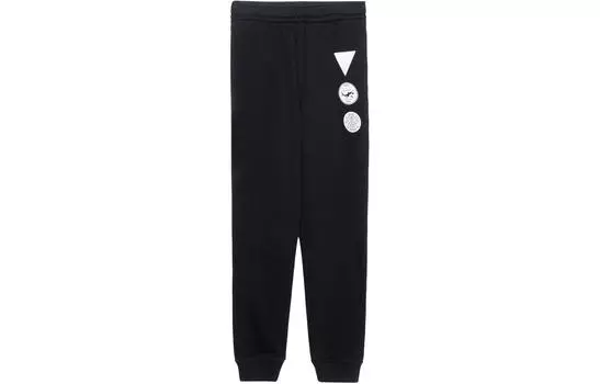 Мужские трикотажные спортивные штаны Burberry, цвет Black