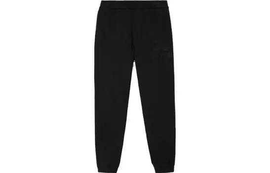 Мужские трикотажные спортивные штаны Burberry, цвет Black