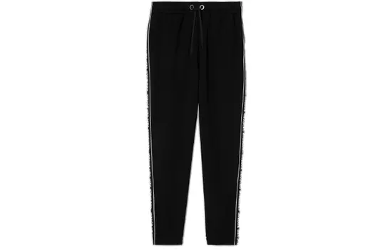 Мужские трикотажные спортивные штаны Burberry, цвет Black