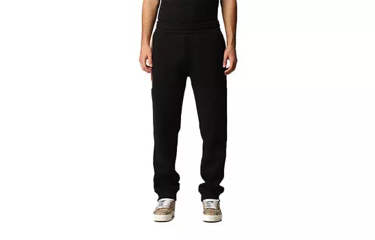 Мужские трикотажные спортивные штаны Burberry, цвет Black
