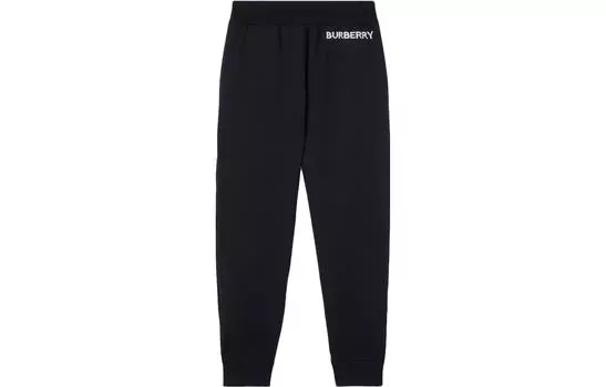 Мужские трикотажные спортивные штаны Burberry, цвет Blue
