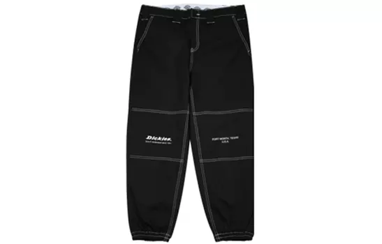 Мужские трикотажные спортивные штаны Dickies, цвет Black
