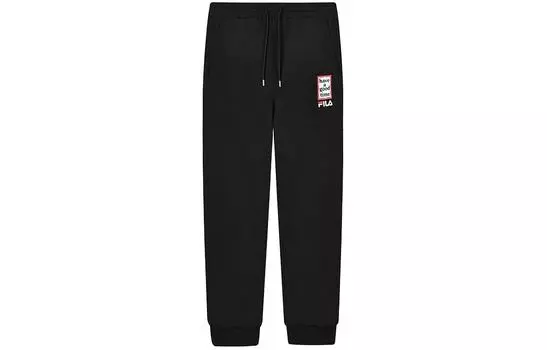 Мужские трикотажные спортивные штаны FILA, цвет Black