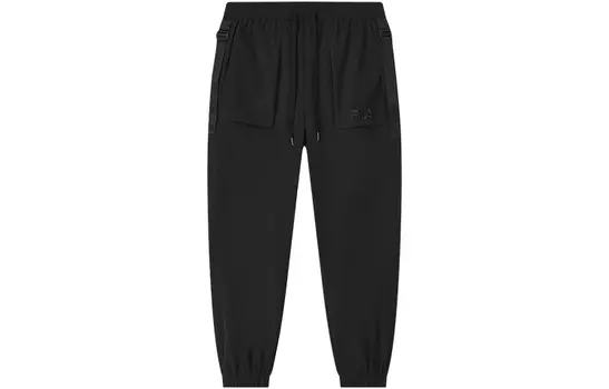 Мужские трикотажные спортивные штаны FILA, цвет Black
