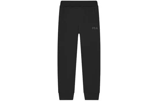 Мужские трикотажные спортивные штаны FILA, цвет Black