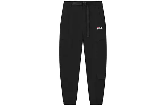 Мужские трикотажные спортивные штаны FILA, цвет Black