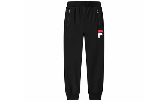 Мужские трикотажные спортивные штаны FILA, цвет Black