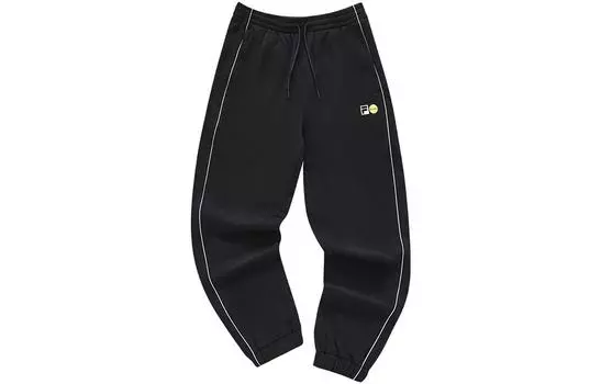 Мужские трикотажные спортивные штаны FILA, цвет Black