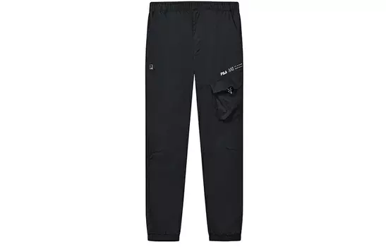 Мужские трикотажные спортивные штаны FILA, цвет Black