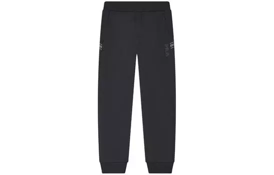 Мужские трикотажные спортивные штаны FILA, цвет Black