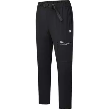Мужские трикотажные спортивные штаны FILA, цвет Black