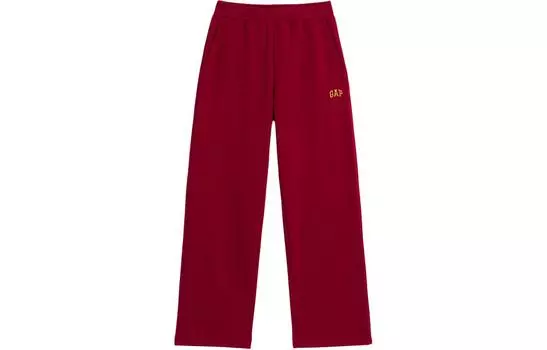 Мужские трикотажные спортивные штаны GAP, цвет Burgundy